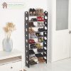 Crazyworld 10 Tier Stainless Steel Shoe Rack