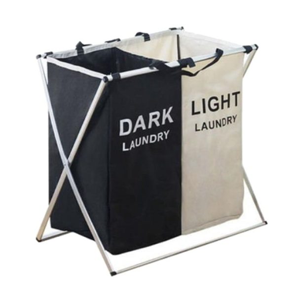 Dark And Light Laundry Basket