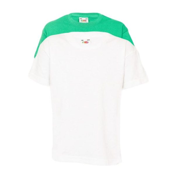 Green/White 2 Pack T-Shirts